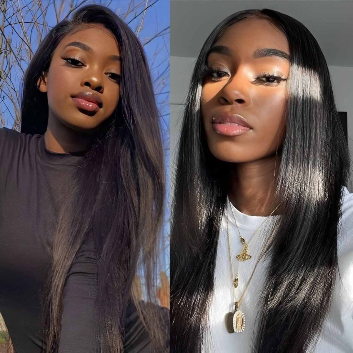 Superlove Lightning Deal 13x6 Straight Human Hair HD Transparent Lace Front Wig