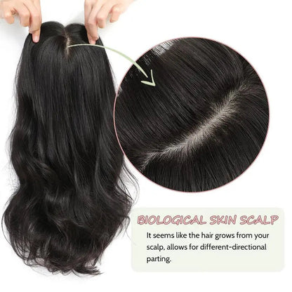 Hot Sale Luxury Wavy Hair Topper For Women — Transform Your Look in Seconds!