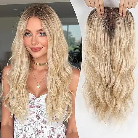 Hot Sale Luxury Wavy Hair Topper For Women — Transform Your Look in Seconds!