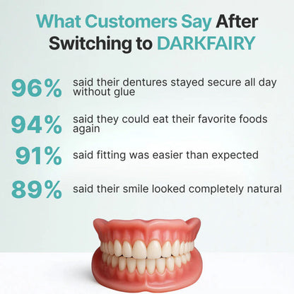DarkFairy™ Custom-Fit Dentures — Designed for Comfort and a Natural-Looking Smile