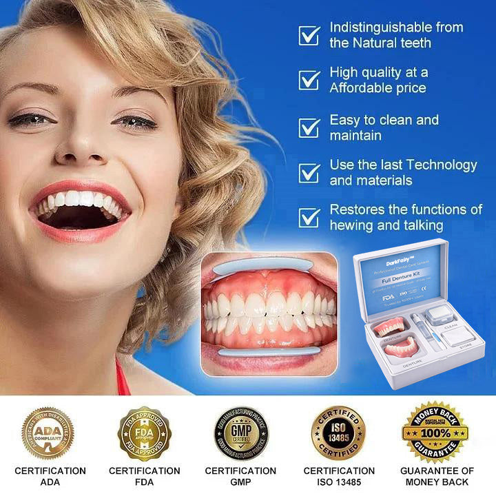 🦷DarkFairy™ Custom-Fit Dentures ⏰ ENDS TODAY   70% OFF | Smile with Confidence⚡