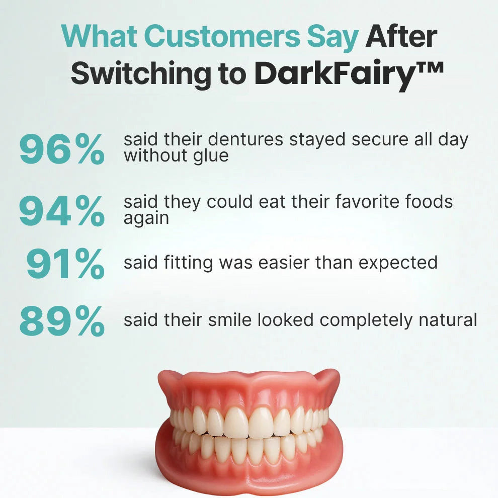 🦷DarkFairy™ Custom-Fit Dentures ⏰ ENDS TODAY   70% OFF | Smile with Confidence⚡