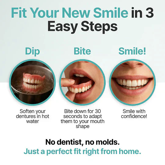 🦷DarkFairy™ Custom-Fit Dentures ⏰ ENDS TODAY   70% OFF | Smile with Confidence⚡